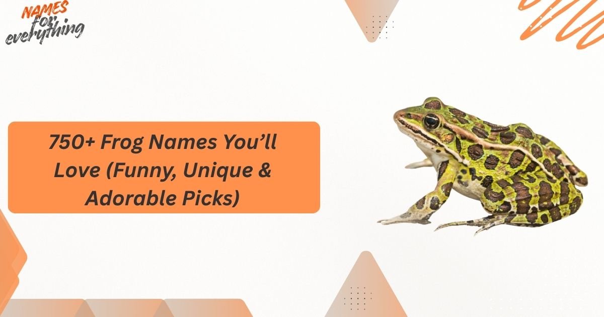 Frog Names