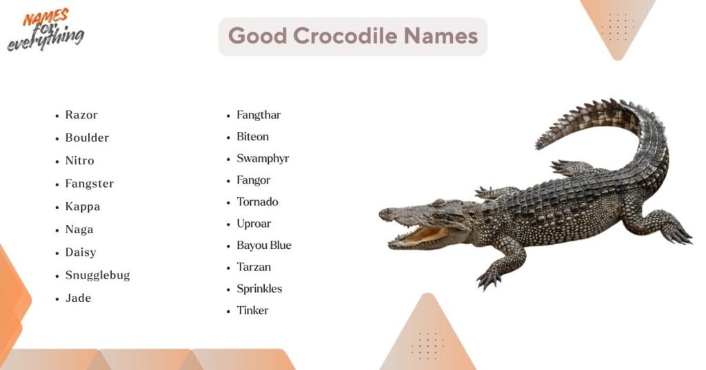 Good Crocodile Names
