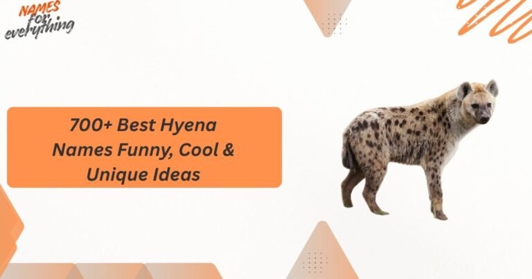 Hyena Names