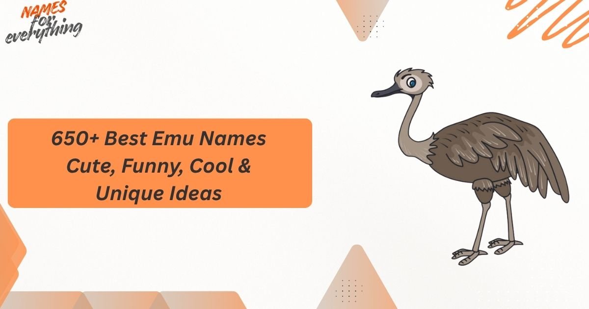 Emu Names