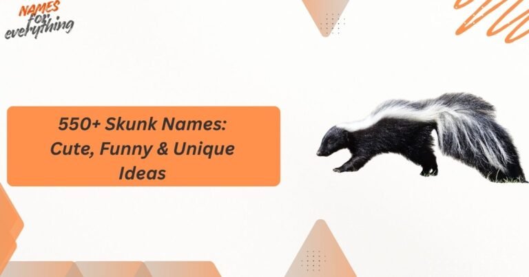 skunk names
